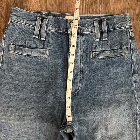 Citizens of Humanity Gaucho Trouser Jeans in Vista Blue Size 24 - Picture 12 of 15